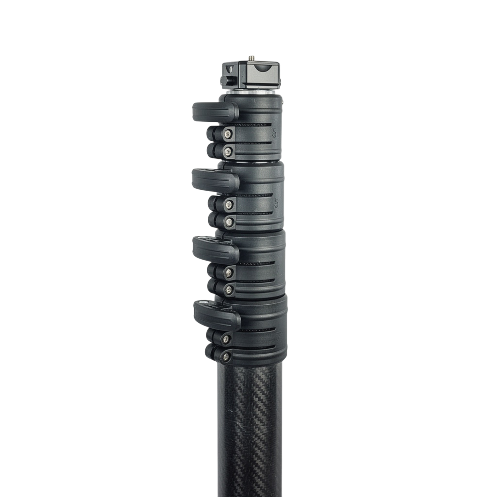 Flip-lock buckles on the SeeUsPlay Tripod